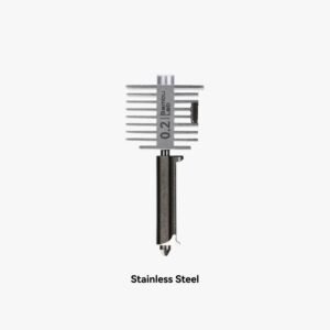 Bambu Lab Hotend with Nozzle - A1 Printer, Модел: 0.2 Stainless Steel Nozzle