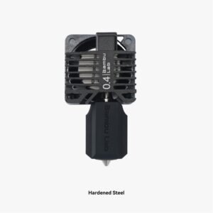 Bambu Lab Пълен Комплект Hotend за X1 Series, Модел: 0.4 Hardened Steel Nozzle