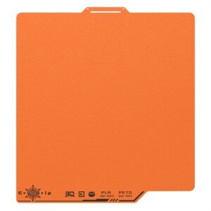 Panda BuildPlate CryoGrip Pro Matte Orange X1/P1/A1 257×257