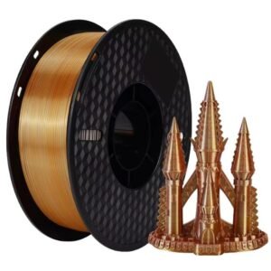 Kingroon PLA Silk Tricolor, Цвят: Gold/Silver/Cooper
