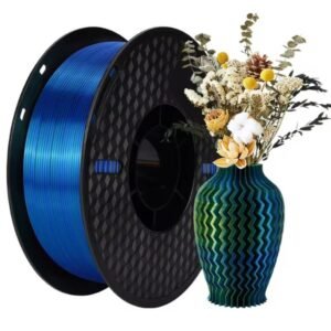 Kingroon PLA Silk Tricolor, Цвят: Yellow/Blue/Green