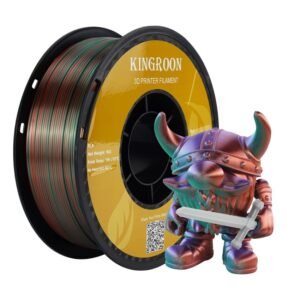 Kingroon PLA Silk Tricolor, Цвят: Green/Purple/Cooper