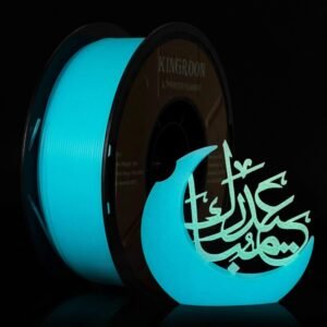 Kingroon PLA Glow in The Dark - Luminous, Цвят: Sky Blue