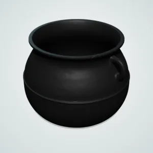 Котел-свещник – 3D визуализация
